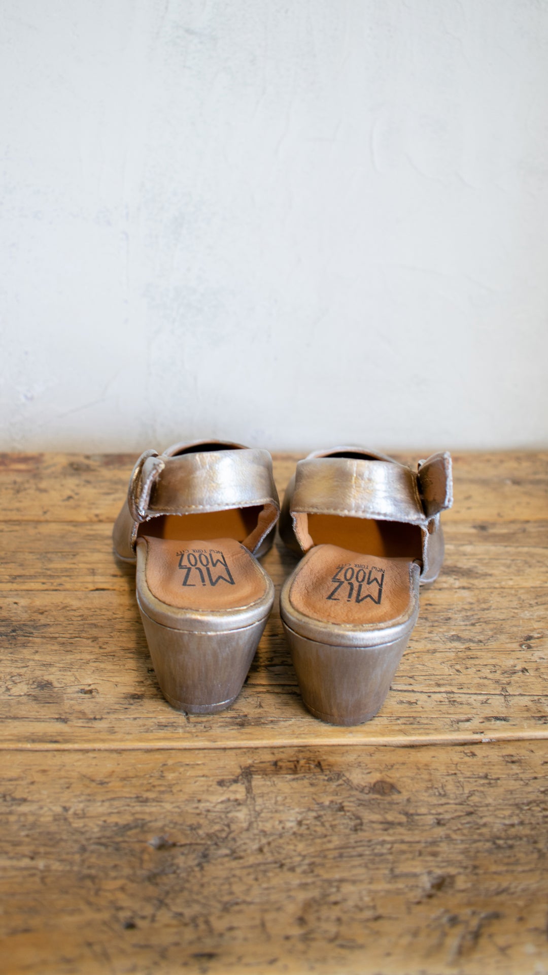 Mixed Metals Slingback Heel (Multiple Colors)