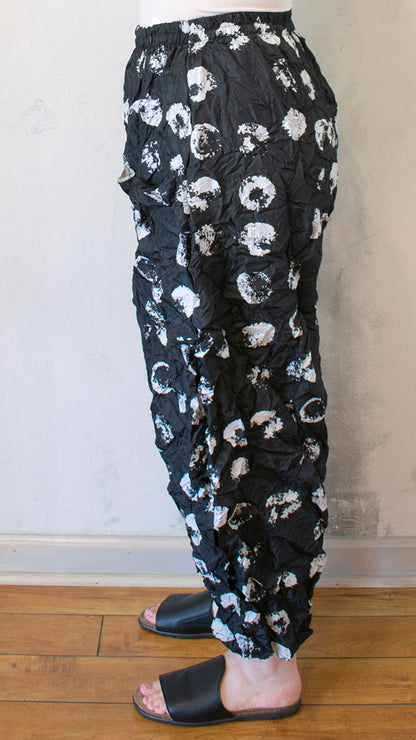 Polka Dot Crinkle Pant