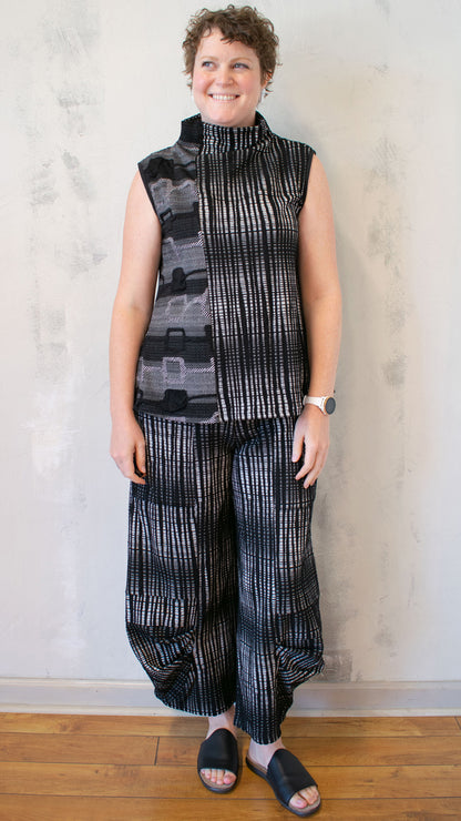 Jacquard Knit Pullover