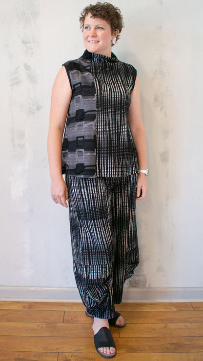 Jacquard Knit Pullover