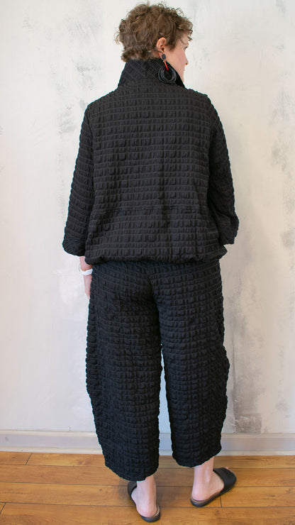 Pucker Jacket in Black