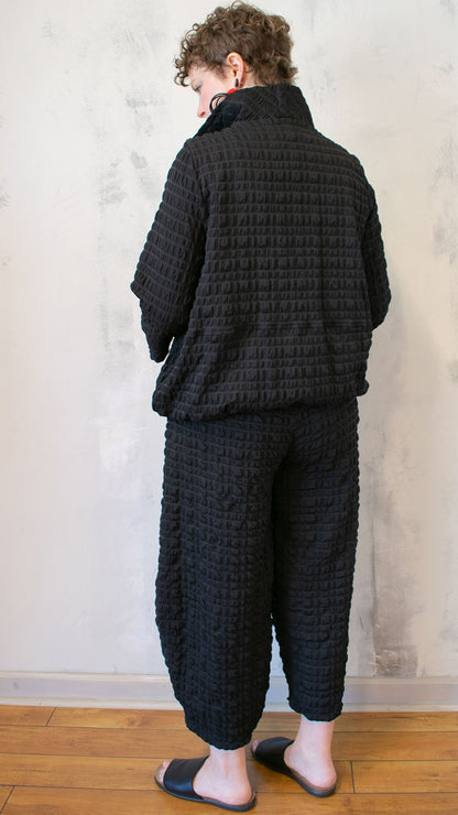 Pucker Jacket in Black