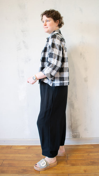 Grey Buffalo Plaid Jacket
