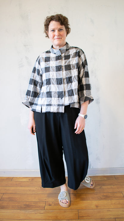 Grey Buffalo Plaid Jacket