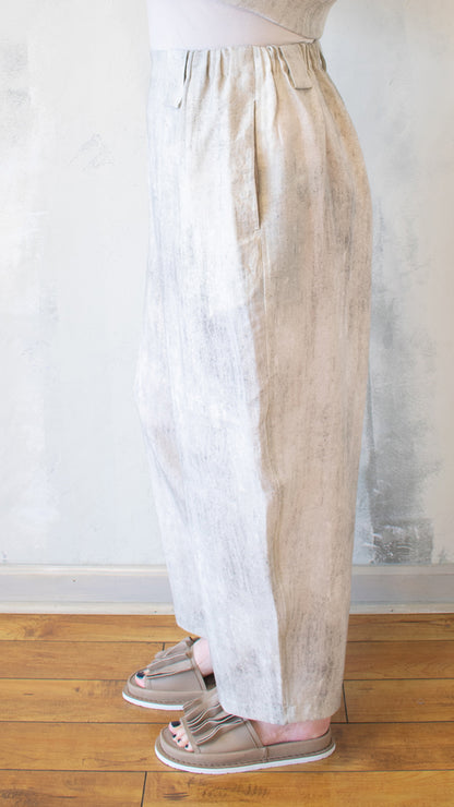 Barrel Pant in Stone