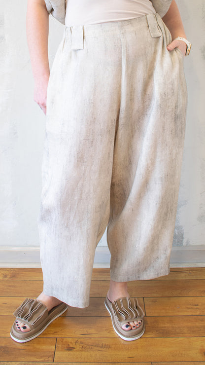 Barrel Pant in Stone