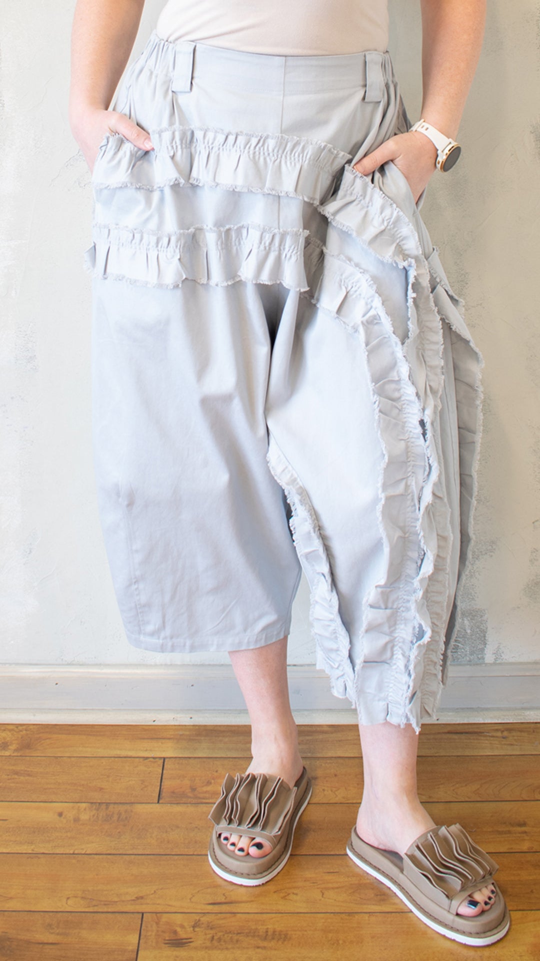 Ribbon Pant in Glacier