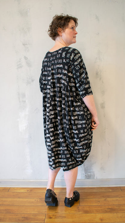 Midi Balloon Dress (Multiple Colors)