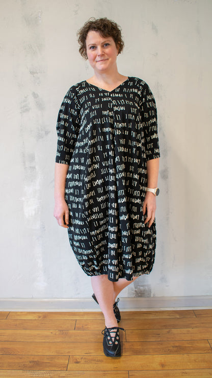Midi Balloon Dress (Multiple Colors)