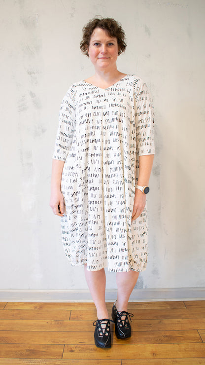 Midi Balloon Dress (Multiple Colors)