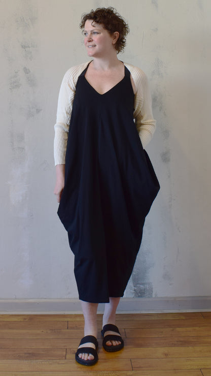 Trapeze Dress in Black