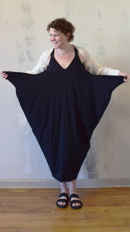 Trapeze Dress in Black