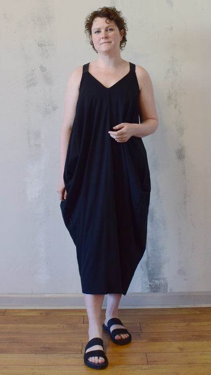 Trapeze Dress in Black
