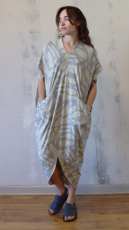 Trapeze Tunic in Ocean Cosmo