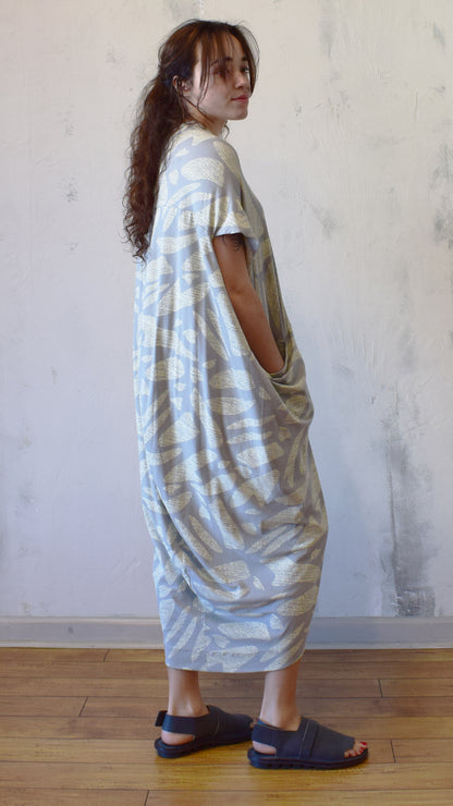 Trapeze Tunic in Ocean Cosmo