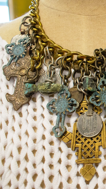 Cross Talisman Choker