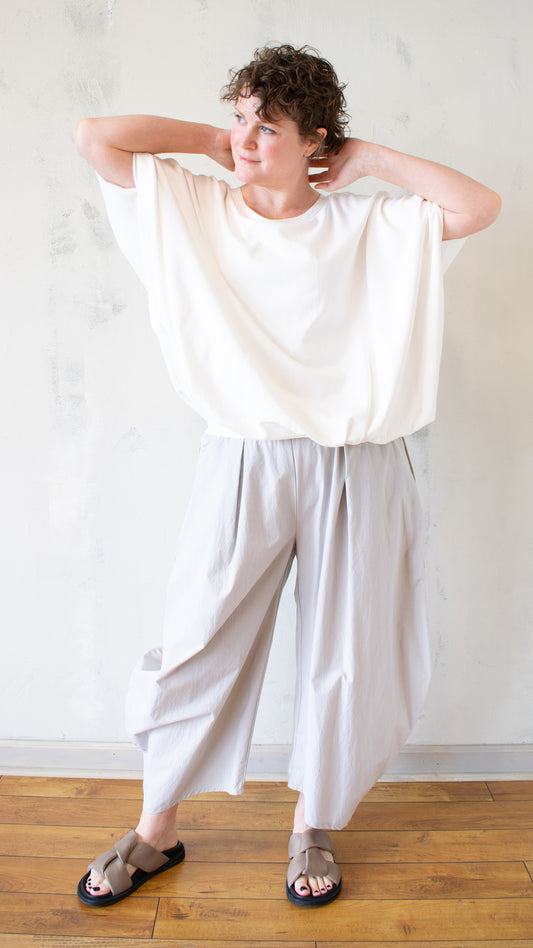 Eli No Sleeve Top in White