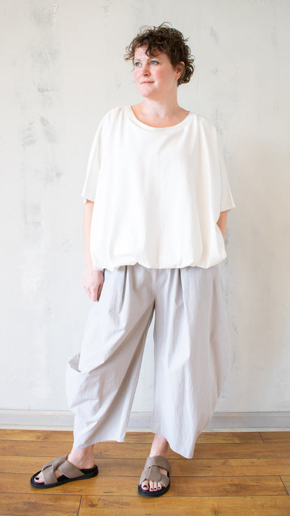 Eli No Sleeve Top in White