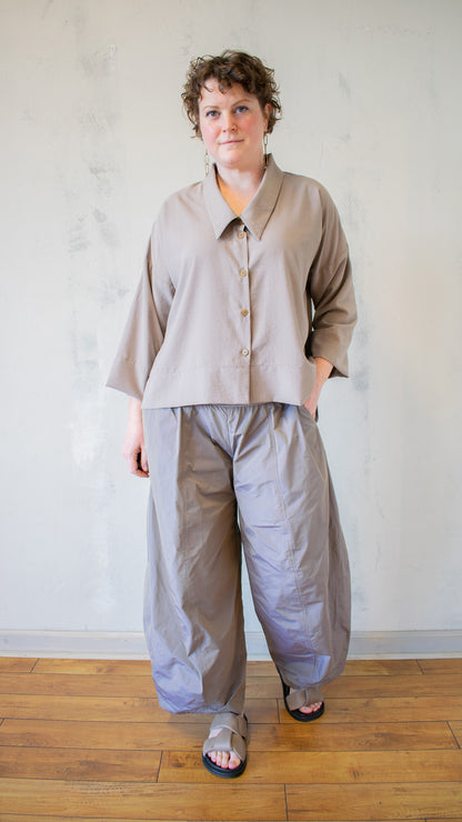 Aiden Shirt in Taupe