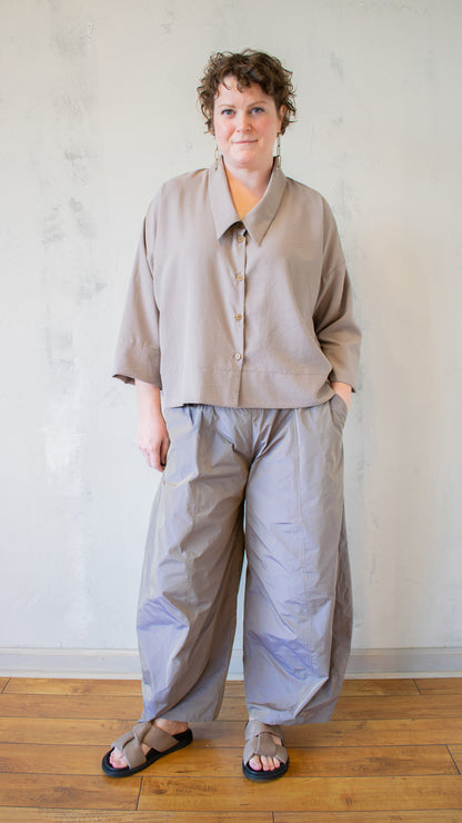 Aiden Shirt in Taupe
