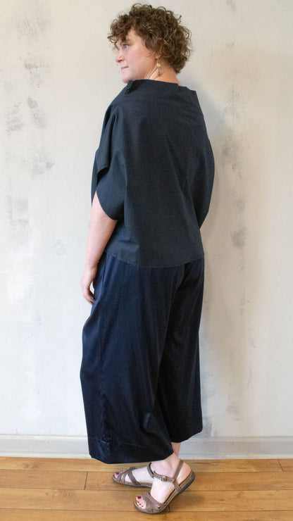 Devi Top in Midnight Check