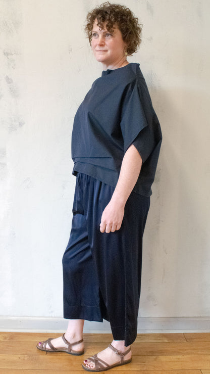 Devi Top in Midnight Check