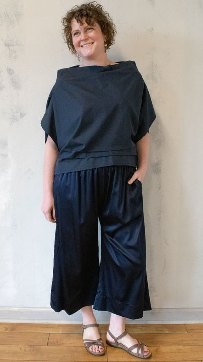 Devi Top in Midnight Check