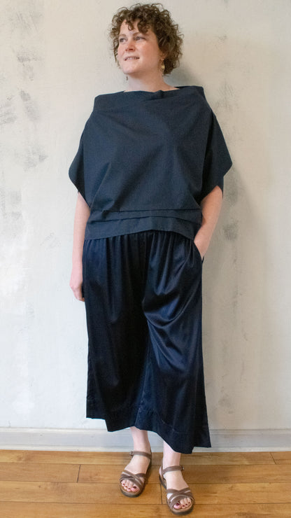 Devi Top in Midnight Check