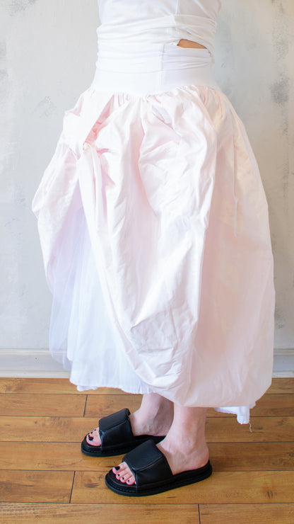 Blush Pink Full Skirt