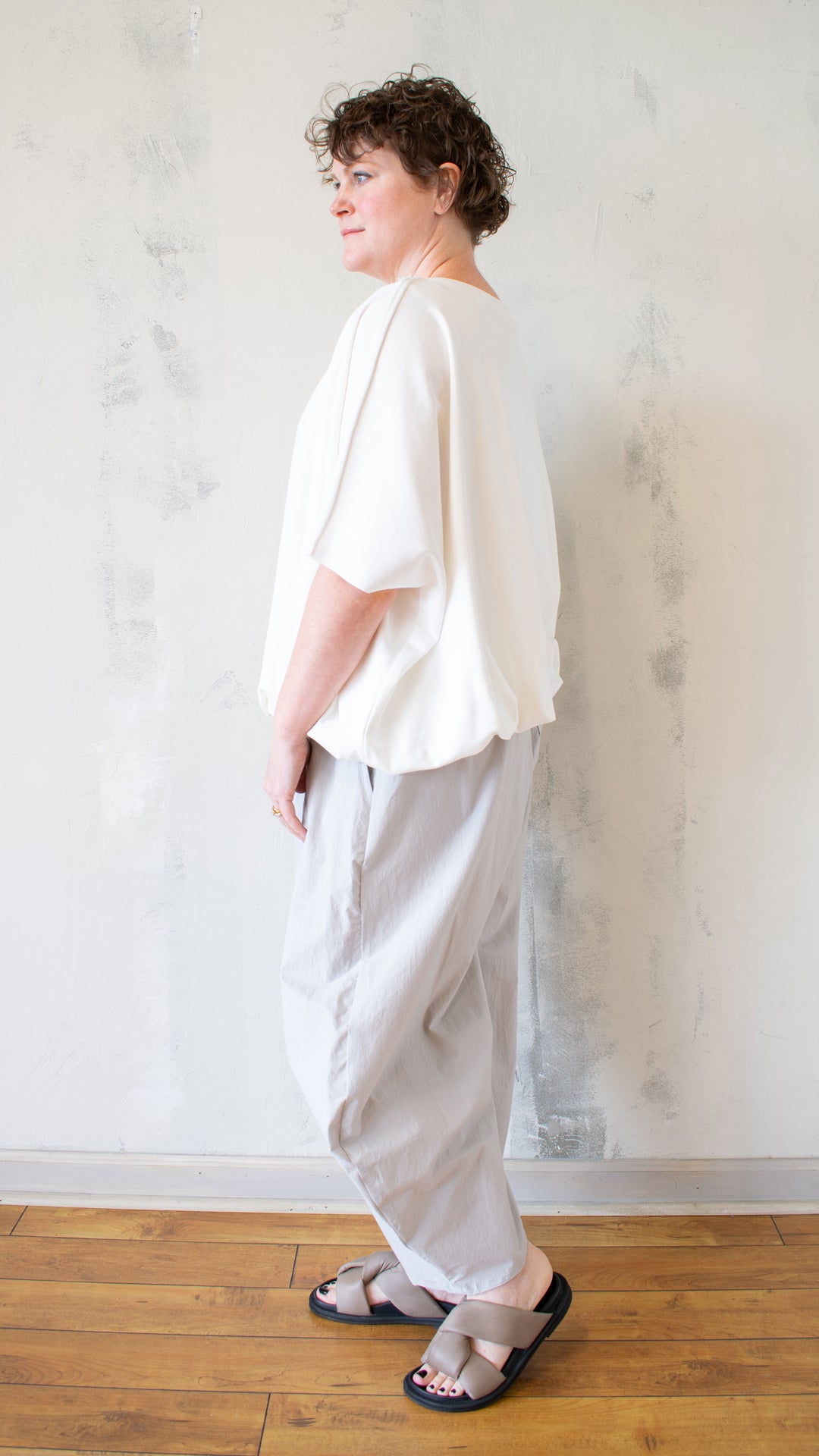 Eli No Sleeve Top in White