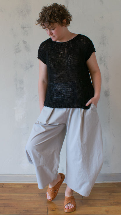 Raku Pant in Grey Cotton