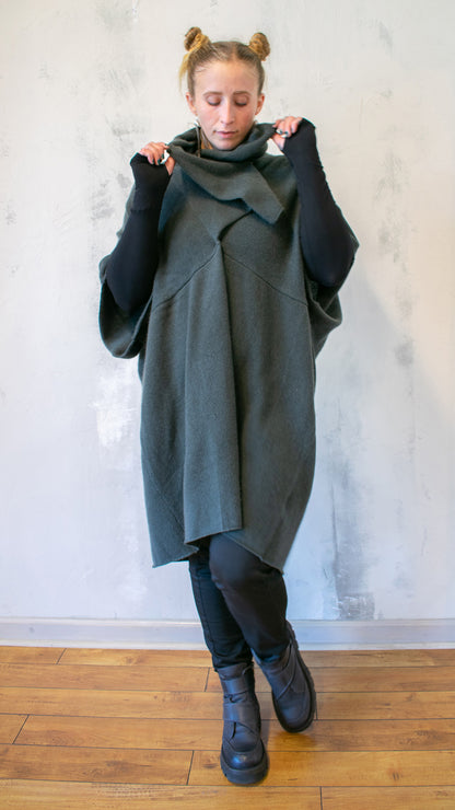 Cocoon Cardigan in Breen