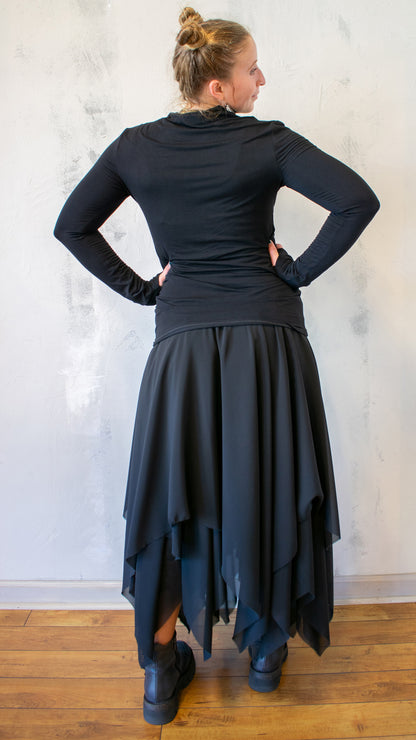 Mock Long Sleeve Top