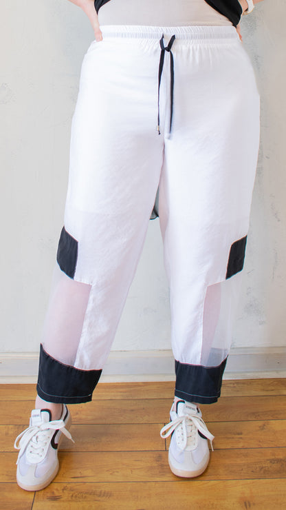 Sheer Panel Pant