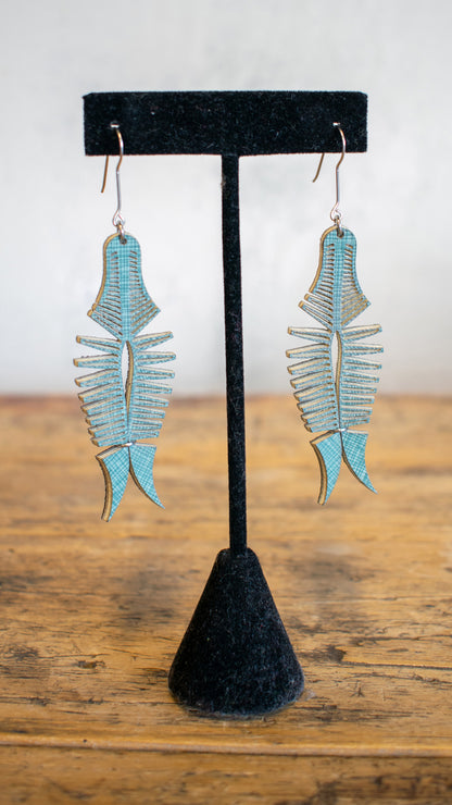 Small Cave Formation Earrings