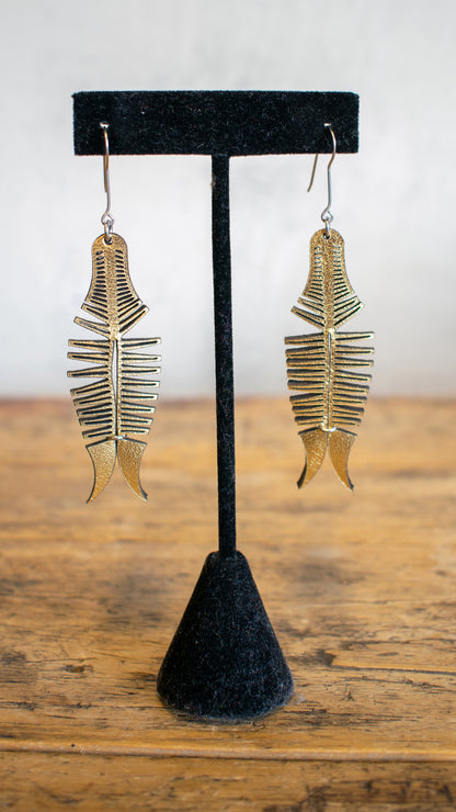 Small Cave Formation Earrings