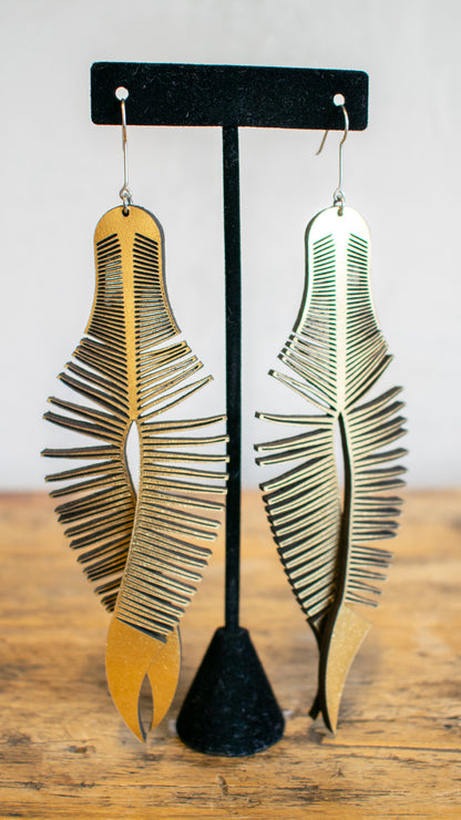 Cave Formation Earrings (Multiple Colors)