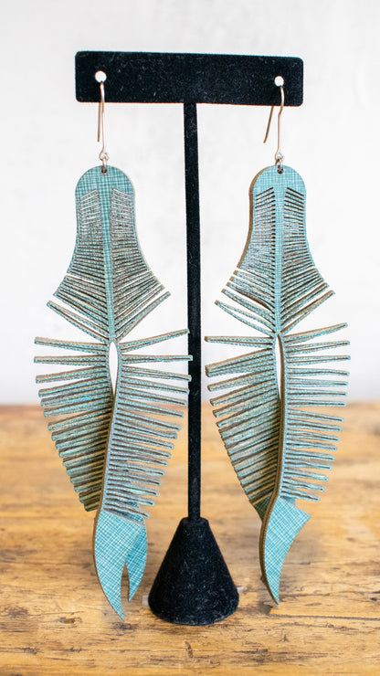 Cave Formation Earrings (Multiple Colors)