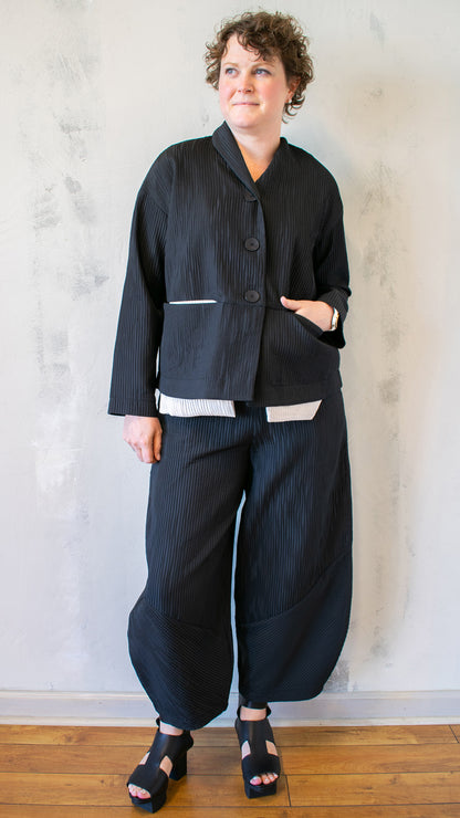 Peek-A-Boo Pocket Blazer