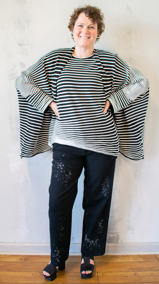 Stripe Cardigan