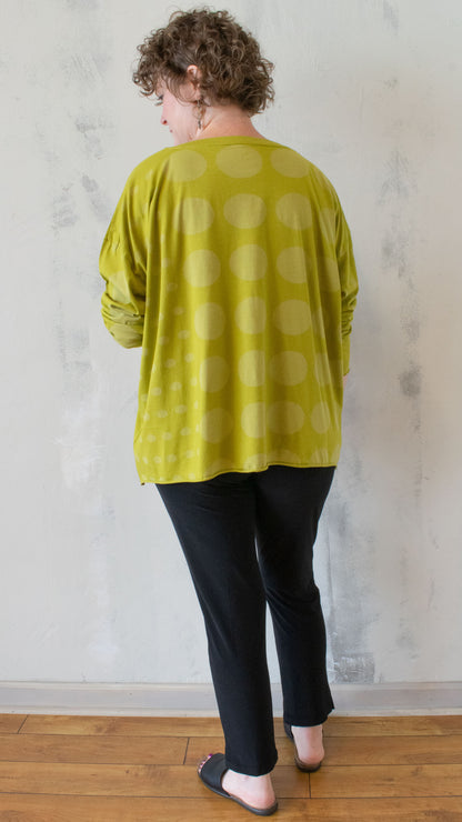 Large Dot Boxy Tee (Multiple Colors)