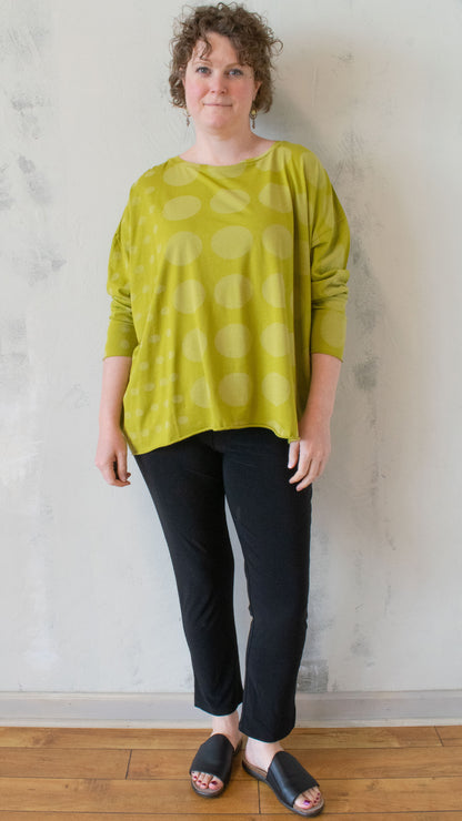 Large Dot Boxy Tee (Multiple Colors)