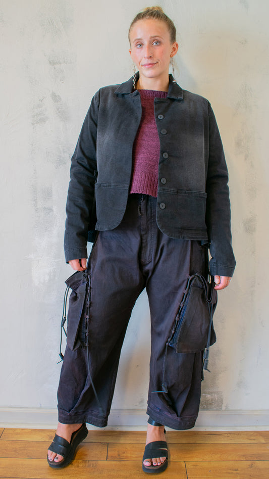 Homey Denim Jacket in Charcoal