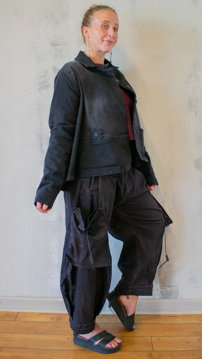 Homey Denim Jacket in Charcoal