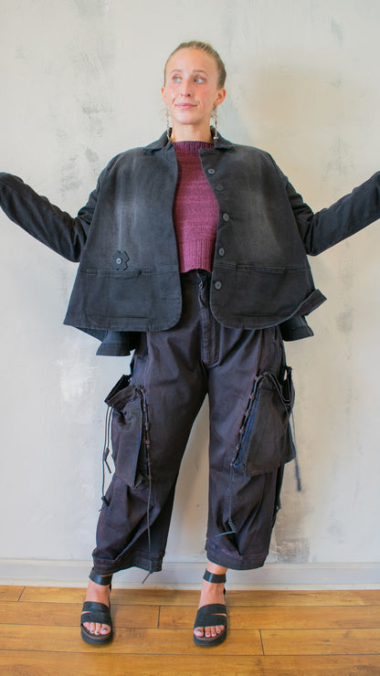 Homey Denim Jacket in Charcoal