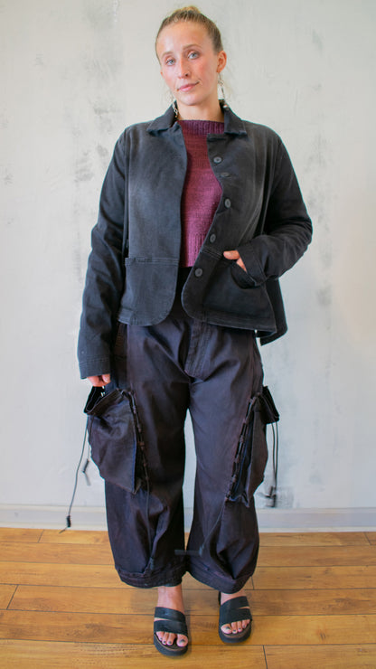 Homey Denim Jacket in Charcoal