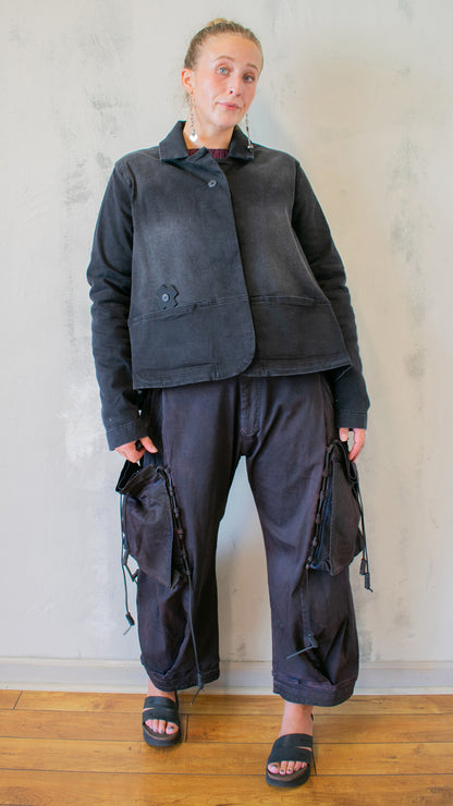 Homey Denim Jacket in Charcoal