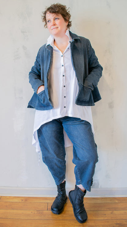 Homey Denim Jacket in Blue Denim