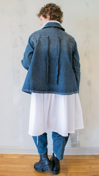 Homey Denim Jacket in Blue Denim