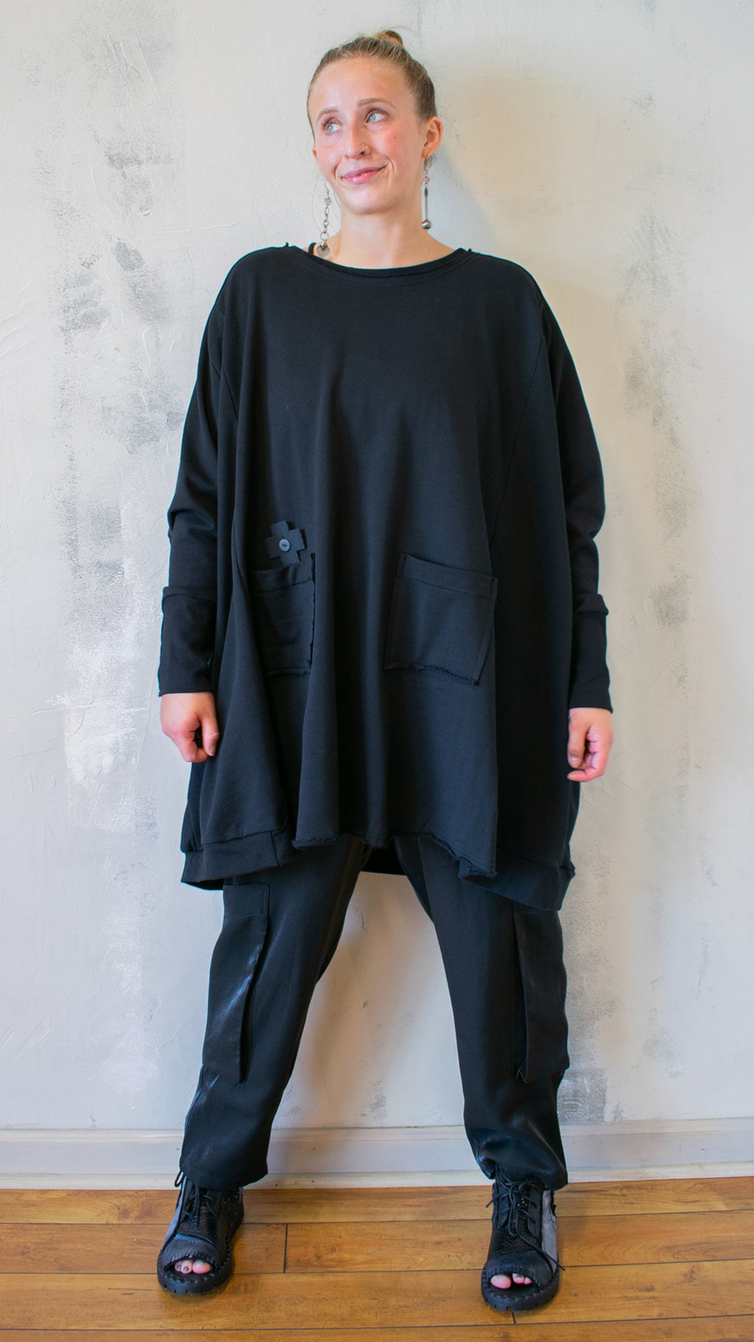 Wide Long Sweatshirt